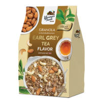 Granola Earl Grey 225g Younger Farm brand cereal breakfast Fast shipping  ยังเกอร์ ฟาร์ม กราโนล่า ธัญพืชอบกรอบ รสชาเออร์เกรย์ 225 กรัม