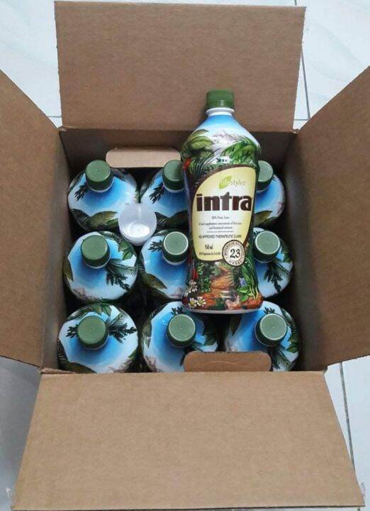 (AUTHORIZED DISTRIBUTOR WITH LOT NUMBER) intra® Food Supplement