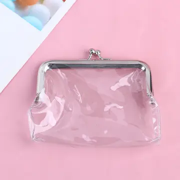 Amazon.com: Fashion Blue Colorful Soft Sister Bag Ladies Coin Purse Multi  Card ID Bag Clutch Realistic Mouth Coin (Pink, One Size) : Clothing, Shoes  & Jewelry