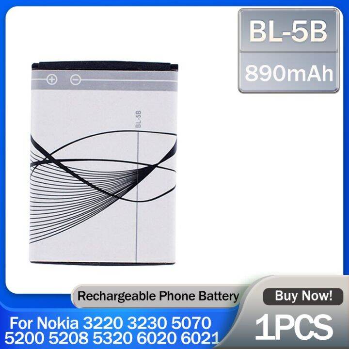 1pcs-bl-5b-bl-5b-bl5b-phone-battery-for-nokia-3220-3230-5070-5140-5140i-5200-5208-5320-6020-6021-6060-6070-6080-lithium-cells-led-strip-lighting