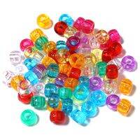 Kandi Beads Bulk for DIY Crafting Jewelry Making Kandi Bracelets 6x9mm About 1800Pcs