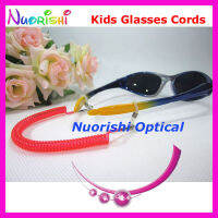 6pcs Kids 6 Colors Plastic Spring Sunglass Eyewear Glasses Eyeglass Cord Chain Lanyard free shipping L600