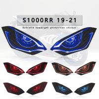 New For BMW S1000RR S1000 RR S 1000 RR 2019 2020 2021 Motorcycle 3D Front Fairing Headlight Sticker Guard Head light Stickers