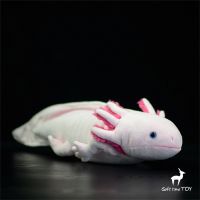 Axolotl ของเล่นตุ๊กตาซาลาแมนเดอร์อวบอิ่มรูปแบบใหม่น่ารักน่ารักตุ๊กตาสัตว์เหมือนจริงจำลองตุ๊กตาของเล่น Kawai ของขวัญ