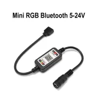 【✲High Quality✲】 baozh เครื่องควบคุม Rgb Rgbw ไวไฟ Dc 5V 12V 24V รีโมตควบคุมเพลง16ล้านสีตัวควบคุมไวไฟแอลซีดีบ้านมหัศจรรย์สำหรับแถบไฟ Led Rgb Rgbw