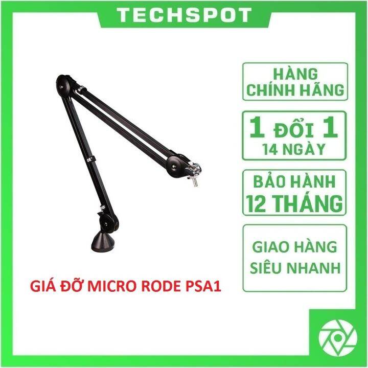 Gía Đỡ Micro Chuyên Nghiệp Rode PSA1 Studio Boom Arm | Bảo hành 12 tháng |  Hàng Chính Hãng 