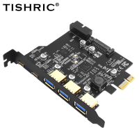 TISHRIC Type C USB3.2 Gen2การ์ดสล็อต PCIE USB C ฮับ USB USB 3.0 PCI Express PCI PCI E อะแดปเตอร์แบบทวีคูณ USB3 3.1การ์ดคอนโทรลเลอร์