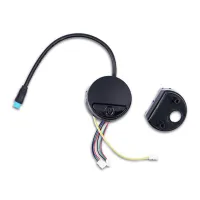 Plastic Dashboard Panel Assembly Black Dashboard Panel Assembly for Ninebot ES1 ES2 ES3 ES4 Electric Kick Scooter Circuit Board Parts Panel Display Dash