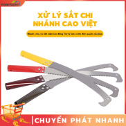 Cưa gỗ cầm tay có móc cành cây Cưa cắt cành 2 chức năng. Cưa móc cắt cành