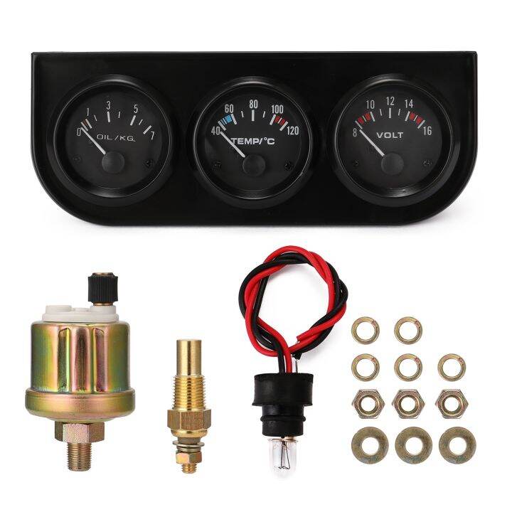 52mm-3-in-1-volt-meter-water-temp-gauge-oil-gauge-kit-volt-meter-or-oil-temperature-gauge-for-most-of-car-or-motors