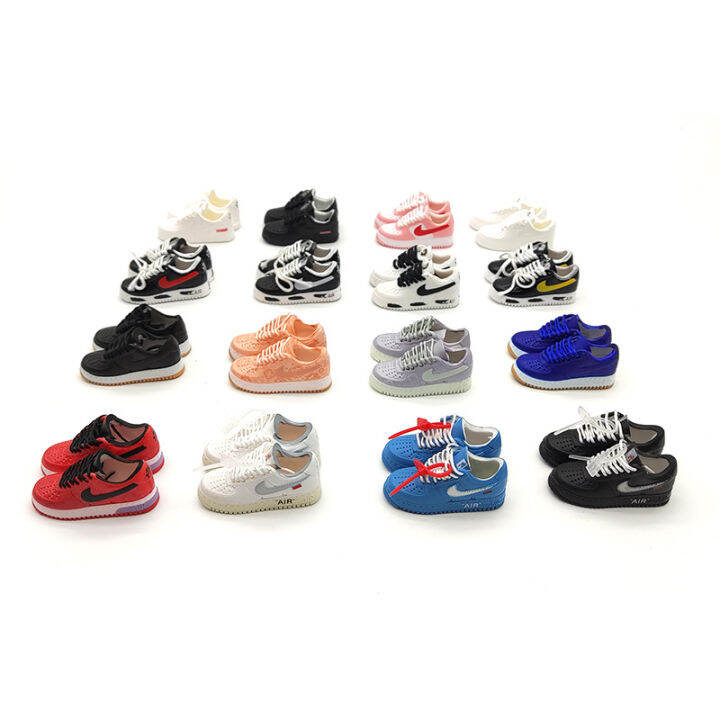 new-style-แอร์ฟอร์ซวันมินิ-af1-แม่พิมพ์รองเท้า-3d-สามมิติ-aj-พวงกุญแจรองเท้าผ้าใบรุ่นยอดนิยมรถรองเท้าบอร์ดขนาดเล็กของเล่น