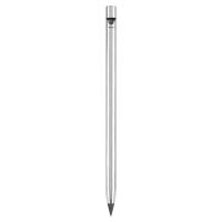 ดินสอไม่มีหมึกปลายปากกาปากกาลูกลื่นปากกาเขียนนิรันดร์ปากกาปลายปากกาสำหรับเปลี่ยนดินสอ1ชิ้น