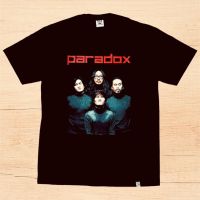 ? เสื้อแขนสั้นผ้าใส่สบาย  พร้อมส่ง เสื้อวงดนตรี Paradox - พาราด็อกซ์     การเปิดตัวผลิตภัณฑ์ใหม่ T-shirt S-4XL