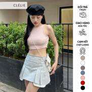 15.9 - MUA 3 GIẢM THÊM 14% Áo croptop nữ ba lỗ MENE TOP - CLÉLIE