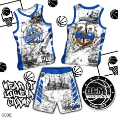 PALAWAN PIRAT3S CODE DLMT230 FULL SUBLIMATION JERSEY (FREE CHANGE TEAMNAME,  SURNAME AND NUMBER)