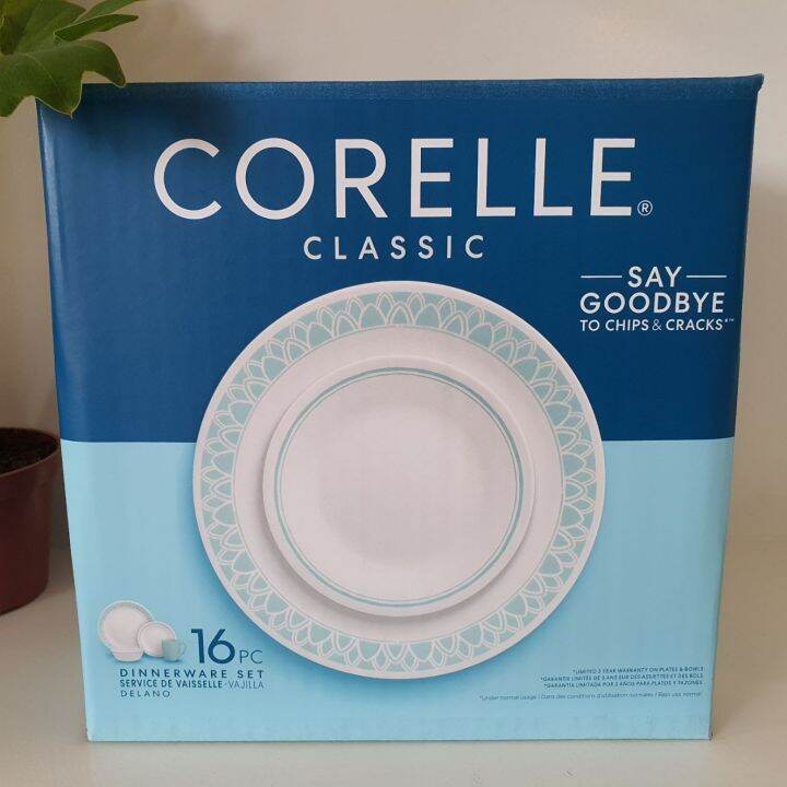 Corelle Classic 16 Piece Set Lazada PH