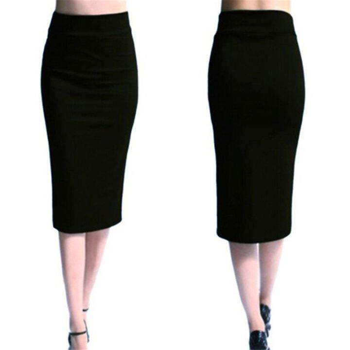 women-skirt-bodycon-skirt-office-female-slim-knee-length-high-waist-stretch-sexy-pencil-skirts-jupe-femme