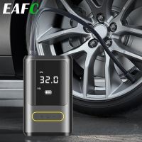 Wireless Air Pump Electric Car Inflator Pump Mini Portable Air Compressor Rechargeable Digital For Car Motorcycle Bicycle Tire Air Compressors  Inflat