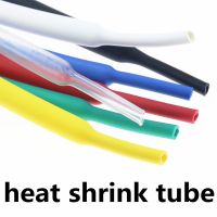 【cw】 5 meters Shrink Tube Wires Shrinking Wrap Tubing Wire Cover Protection Cable  Shrinkable 2:1