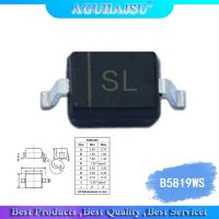 100pcs 0805 S4 B5819WS smd diodes IN5819 SOD-323 Patch Schottky diodeElectrical Circuitry Parts