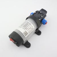 electric high pressure dc 12 volt mini water pump 80w 24v automatic pressure switch control with built in fan