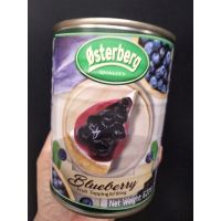 ? ? Osterberg Blueberry Fruit Topping Filling บลูเบอร์รี่ฟรุต ท๊อปปิ้ง ออสเตอร์เบิร์ก 620 กรัม ราคาถูกใจ