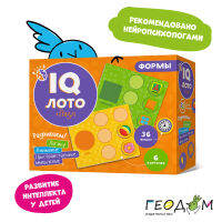 "IQ บิงโก รูปทรง 6 ใบ 36 ชิป GEODOM "