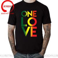 One Love Bob Marley Rasta Reggae Tee-Shirt Retro Gothic T Shirt Emo Punk Fashionable Tops Japanese T Shirts Hippie Goth Tshirts