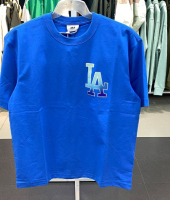 เสื้อยืดพิมพ์ลายกีฬา MLB แขนสั้นสำหรับทั้งหญิงและชายพิมพ์ลาย NY กีฬาใหม่ฤดูร้อน2023