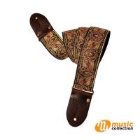 สายสะพายกีตาร์ GUITAR STRAP PRS GUITAR STRAP 2 RETRO DLX JACQ-BURGANDY