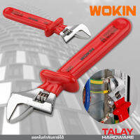 ประแจเลื่อน หุ้มฉนวนกันไฟฟ้า ขนาด 10นิ้ว กุญแจเลื่อน WOKIN Insulated Adjustable Wrench