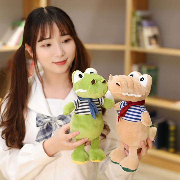 spot-parcel-post-cute-mr-crocodile-doll-pillow-childrens-gift-creative-plush-toy-doll-dropshipping