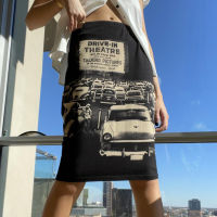 Y2K Aesthetic Bodycon Skirt Women Summer 90s Vintage Graphic Print Pencil Skirt Harajuku Gothic Slim E-girl Streetwear Skirts