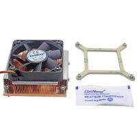 1U Server CPU Cooler ทองแดงฮีทซิงค์พัดลมระบายความร้อนสำหรับ Intel Core PGA988 989 โปรเซสเซอร์มือถือคอมพิวเตอร์ Active cooling-kxodc9393