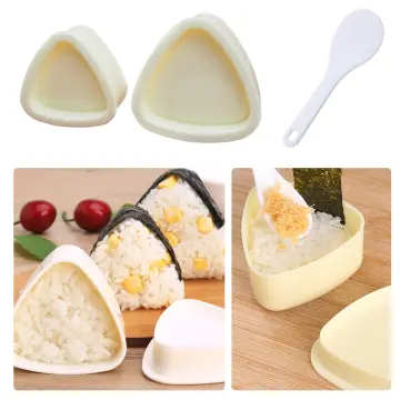 4PCS/Set DIY Sushi Mold Onigiri Rice Ball Food Press Triangular Sushi Maker  Mold Sushi Kit Japanese Kitchen Bento Accessories