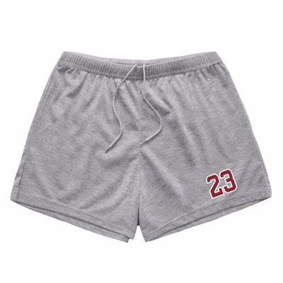 Mens Summer Running Shorts Brand Clothing Sport Shorts Bermudas 2022 Gymshorts Homme Classic Style Cotton Casual Male Black