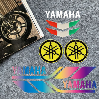 YAMAHA สติกเกอร์รถจักรยานยนต์สะท้อนแสงกาวอ่อนรูปลอกแต่งรถอีพ็อกซี่ดัดแปลงตกแต่งแถบด้านข้างสำหรับ YAMAHA FINO MT MIO XMAX TMAX R3 R15 125ZR MT-10