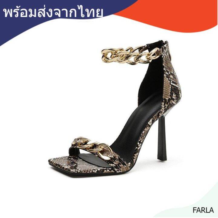 farla-พร้อมส่ง-รองเท้าส้นสูง-4-นิ้ว-high-heel-stiletto-ซิปหลัง-โซ่สีทอง-รหัส-995-1