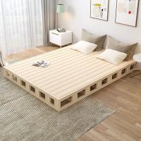 [COD] hard board floor bed waist support plank wooden tatami thickened platform frame low row skeleton