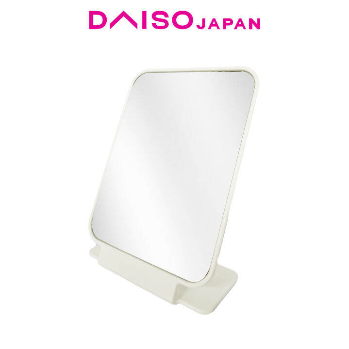 Daiso White Standing Mirror Lazada PH