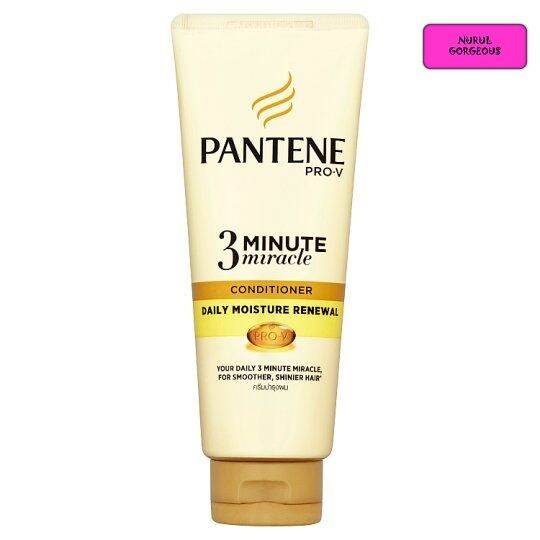 Pantene Pro V 3 Minute Miracle Daily Moisture Renewal Conditioner 180ml Lazada 5413