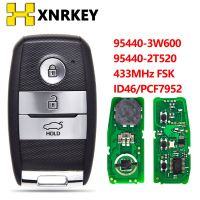 XNRKEY Keyless Go ศิลปะรถยนต์คีย์สำหรับ KIA K5 KX3กีฬา Sorento P/n 95440-D9510 433Mhz ID46ชิป PCF7952