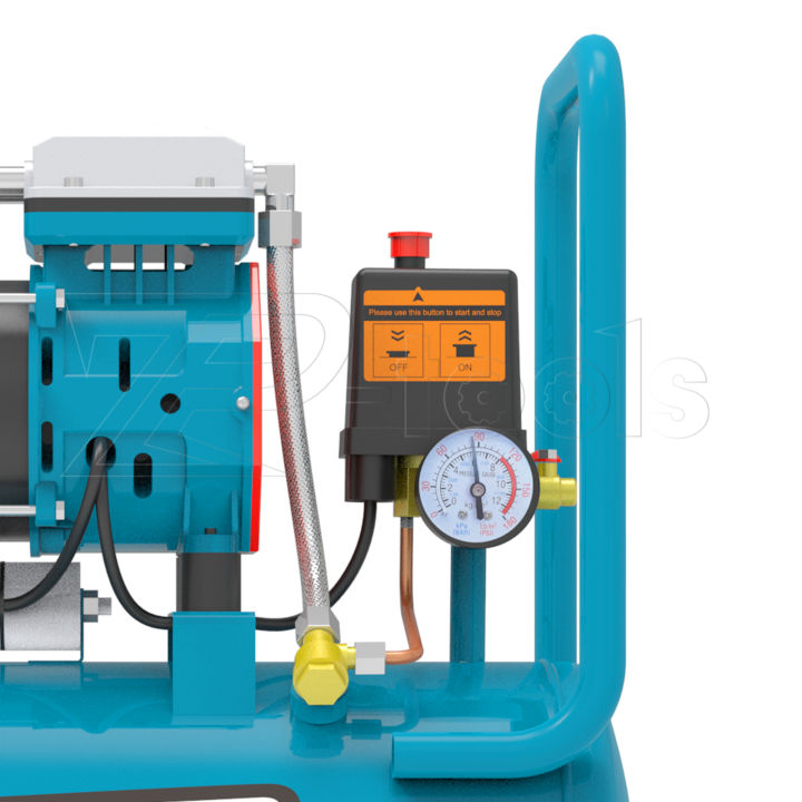 ggg-ปั้มลม-30-ลิตร-ปั๊มลม-800w-ปั้มลมออยล์ฟรี-ปั้มลมขนาดเล็ก-oil-free-ปั้มลมไฟฟ้า-ถังลม-ปั๊มลมเสียงเงียบ-สามารถเลือกได้หลายเซท