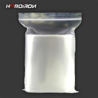 0.2mm PE Clear Self Sealing Zip Lock bags Plastic Packaging Pouches White Transparent zipper reclosable Thick package bags