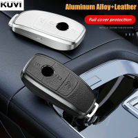 โลหะหนังรถ Remote Key Case Cover Shell Fob สำหรับ Benz A C E S G Class GLC CLE CLA W177 W205 W213 W222 X167 AMG