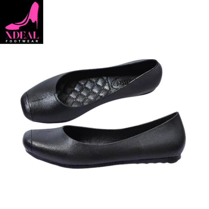 Women Black Shoes Comfortable Sandals For School, Work, Office Size 3640 COD Lazada PH