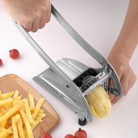 Manual Cutter Stainless Steel French Fries Slicer Potato Chips Maker Meat Chopper Dicer Cutting Machine Cooking Tool For Kitchen