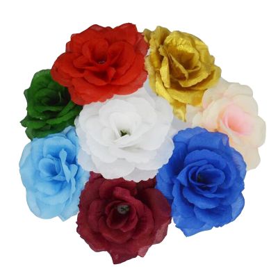 【YF】  Yoshiko 8cm  Artificial Silk Flowers Supplies Fake Wedding DecorationTH