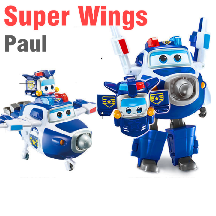 Super wing đội bay siêu đẳng mô hình tia chớp biến hình rô bốt khổng lồ cỡ  nhỏ  Đồ chơi trẻ em