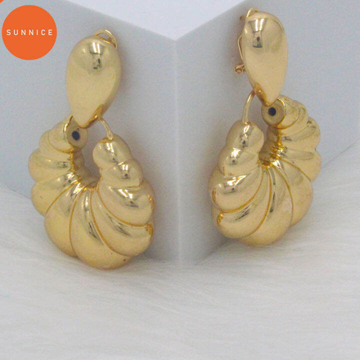 chunky-croissant-high-end-tarnish-free-18k-gold-plated-hollow-hoop-drop-earrings-women